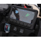 ATV electric copii, 4x200W, telecomanda, 3 viteze, roti spuma EVA, CAN-AM Maverick, negru ATV electric copii, 4x200W, telecomanda, 3 viteze, roti spuma EVA, CAN-AM Maverick, negru