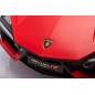 Masinuta electrica Lamborghini, 3 viteze, 200W, maxim 60 kg, roti gonflabile, lumini, AUX, Bluetooth, USB, rosie