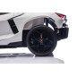 Masinuta electrica Lamborghini Revuelto, 2 locuri, scaun piele, centura de siguranta, lumini, panou audio, 24V/7Ah, alba Masinuta electrica Lamborghini Revuelto, 2 locuri, scaun piele, centura de siguranta, lumini, panou audio, 24V/7Ah, alba