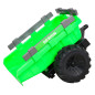 Tractor cu remorca 720-T, 2x45W, baterie, 3 viteze, MP3, AUX, USB, telecomanda, faruri LED, verde