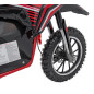 Motocicleta RENEGADE 50R, 500W, 3 viteze, 24 km/h, anvelope pneumatice, cadru metalic, rosu