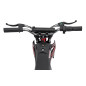 Motocicleta RENEGADE 50R, 500W, 3 viteze, 24 km/h, anvelope pneumatice, cadru metalic, rosu
