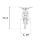 Motocicleta RENEGADE 50R, 500W, 3 viteze, 24 km/h, anvelope pneumatice, cadru metalic, rosu
