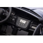 Masinuta electrica, model Lamborghini negru, 2 usi fluture, 3 viteze, lumini LED fata spate, panou audio, maxim 60 kg, 24V/7A