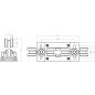Carucior cu 10 role pentru poarta culisanta, otel galvanizat, 80x80x5 mm, inaltime reglabila 170-185 mm Carucior cu 10 role pentru poarta culisanta, otel galvanizat, 80x80x5 mm, inaltime reglabila 170-185 mm
