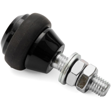 Rola de ghidare pentru porti culisante/suspendate, diametru 42 mm, surub montare, otel/plastic