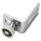 Rola reglabila pe suport unghiular pentru porti culisante, 33 mm, rulment bile, otel si plastic Rola reglabila pe suport unghiular pentru porti culisante, 33 mm, rulment bile, otel si plastic