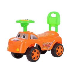 Masinuta Ride On Happy copii 1-3 ani, fara pedale, volan si spatar, roti plastic