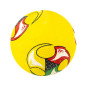Minge de fotbal numar 5, diametru 21 cm, plasa si ac pompa, cauciuc multicolor