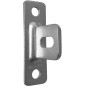 Element de fixare pentru gard, inaltime 80 mm, latime 25 mm, otel cu strat galvanizat Element de fixare pentru gard, inaltime 80 mm, latime 25 mm, otel cu strat galvanizat