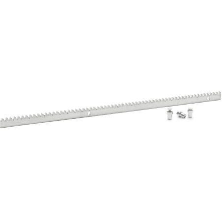 Cremaliera dintata pentru poarta culisanta, lungime 1000 mm, otel galvanizat