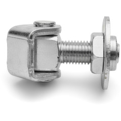 Balama reglabila cu filet M12, lungime tija 29-45 mm, otel galvanizat