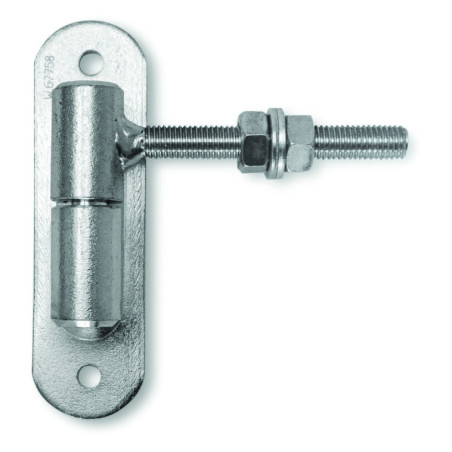 Balama pentru poarta batanta, surub reglabil, M16, lungime 145 mm, otel galvanizat