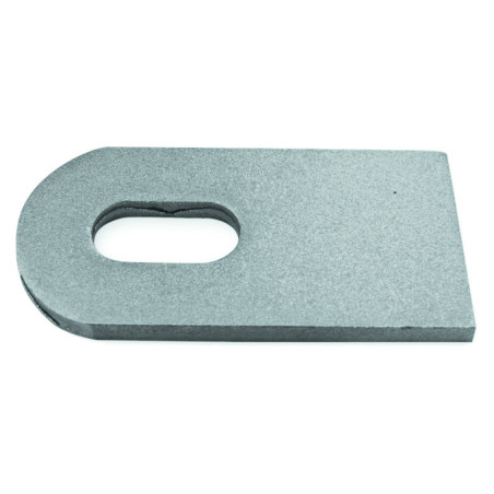 Element de balama reglabil, unghi de deschidere 180 de grade, orificiu 16x17 mm, otel zincat