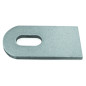 Element de balama reglabil, orificiu 20x20 mm, unghi deschidere 180 grade, lungime 120 mm, otel