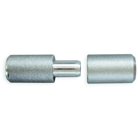 Balama rotativa pentru porti metalice, diametrul 20 mm, inaltime 70 mm, metal si otel prelucrat