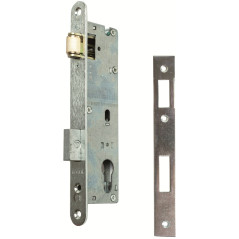 Broasca cu bila, incastrata, pentru usa PVC, galvanizata, 22x50x220 mm