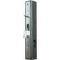 Carcasa metalica cu broasca pentru usi si porti glisante, incuietoare cu carlig, pentru profil 40x40 mm, otel Carcasa metalica cu broasca pentru usi si porti glisante, incuietoare cu carlig, pentru profil 40x40 mm, otel