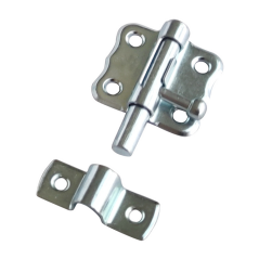 Zavor aplicat, cu piedica, otel galvanizat, lungime 46 mm, pentru securizare usi si porti