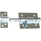 Zavor usa sau poarta, blocare lacat, lungime 108 mm, complet galvanizat