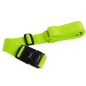 Curea cu cifru pentru valiza, reglabila 390 cm, fixare crossover, latime 5 cm, verde neon Curea cu cifru pentru valiza, reglabila 390 cm, fixare crossover, latime 5 cm, verde neon