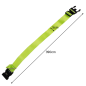 Curea cu cifru pentru valiza, reglabila 390 cm, fixare crossover, latime 5 cm, verde neon Curea cu cifru pentru valiza, reglabila 390 cm, fixare crossover, latime 5 cm, verde neon