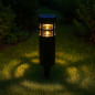 Lampa solara LED, felinar 40 cm, alb cald, 600 mAh 1.2V, 10 lm, PC