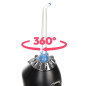 Irigator bucal, portabil, varf rotativ la 360 grade, 5 trepte de intensitate, 300 ml, 2500 mAh, silentios, USB, IPX7