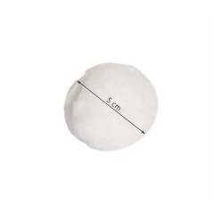Bile de filtrare pentru pompa piscina, 0.5 kg, reutilizabile, PET, albe