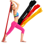 Set 3 benzi fitness si carlig, rezistenta 2-30 kg, grosime 4 mm, husa depozitare Set 3 benzi fitness si carlig, rezistenta 2-30 kg, grosime 4 mm, husa depozitare