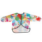 Sort de pictura, impermeabil, pentru copii 1-3 ani, maneca cu manseta elastica, imprimeu colorat, 51 x 40 cm Sort de pictura, impermeabil, pentru copii 1-3 ani, maneca cu manseta elastica, imprimeu colorat, 51 x 40 cm
