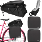 Set 3 genti portbagaj bicicleta, 1 termica 16 litri, 2 laterale, elemente reflectorizante Set 3 genti portbagaj bicicleta, 1 termica 16 litri, 2 laterale, elemente reflectorizante