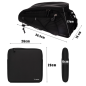 Set 3 genti portbagaj bicicleta, 1 termica 16 litri, 2 laterale, elemente reflectorizante Set 3 genti portbagaj bicicleta, 1 termica 16 litri, 2 laterale, elemente reflectorizante