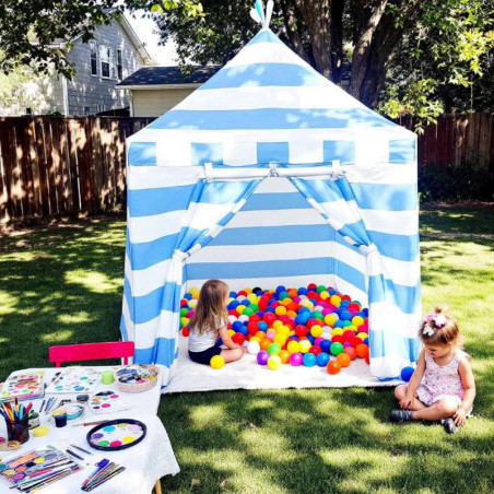 Set 50 de bile colorate pentru piscina sau spatii de joaca, diametru 5.5 cm