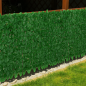 Panou gard iedera artificiala, 100x300 cm, 6 panouri decorative, accesorii fixare