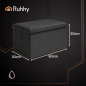 Taburet cu spatiu depozitare, capacitate 54 litri, catifea neagra, 60x30x30 cm Taburet cu spatiu depozitare, capacitate 54 litri, catifea neagra, 60x30x30 cm