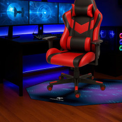 Covoras scaun gaming, strat antiderapant, impermeabil, octogonal, 120 cm