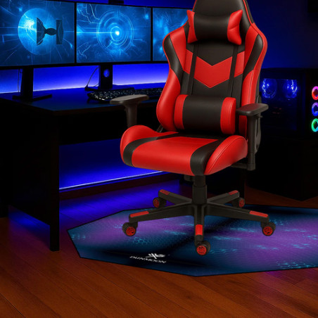 Covoras scaun gaming, strat antiderapant, impermeabil, octogonal, 120 cm