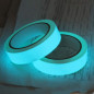 Banda fosforescenta autoadeziva, lumineaza aqua, rola 12 m lungime x 2 cm latime Banda fosforescenta autoadeziva, lumineaza aqua, rola 12 m lungime x 2 cm latime