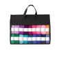 Set de crosetat 113 elemente, 9 crosete 2-6 mm, 40 ghemuri, 29 x 39 cm, multicolor