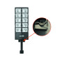 Lampa solara stradala, 300 LED-uri, senzor de miscare, telecomanda, IP65, 6000K, 4200lm, 300W, negru, RESIGILAT Lampa solara stradala, 300 LED-uri, senzor de miscare, telecomanda, IP65, 6000K, 4200lm, 300W, negru, RESIGILAT
