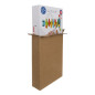Pista cu bile pentru bebelusi, tobogan spiralat multicolor, inaltime 48 cm, 6 bile