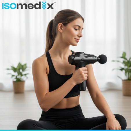 Aparat de masaj, 45W, 12  capete interschimbabile, 30 trepte intensitate, autonomie 3 ore