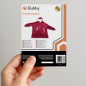 Hanorac patura XXL, supradimensionat, gluga si buzunar, material moale, rosu