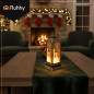 Felinar decorativ LED, 2W, decor Craciun, lumina alb cald, 12.5x5.3x5.3 cm