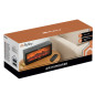 Difuzor aromaterapie si umidificator, tip semnieu, flacara decorativa, rezervor 150 ml, timer, 10W, 26x10x9.5 cm