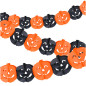 Ghirlanda decorativa de Halloween, lungime 3 metri, din hartie
