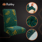 Set 6 huse pentru scaun, model de Craciun, material elastic verde, 65x35x40 cm Set 6 huse pentru scaun, model de Craciun, material elastic verde, 65x35x40 cm