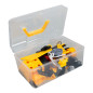 Set de constructie vehicule, 100 blocuri 3D, unelte si accesorii incluse, multicolor Set de constructie vehicule, 100 blocuri 3D, unelte si accesorii incluse, multicolor