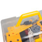 Set de constructie vehicule, 100 blocuri 3D, unelte si accesorii incluse, multicolor Set de constructie vehicule, 100 blocuri 3D, unelte si accesorii incluse, multicolor